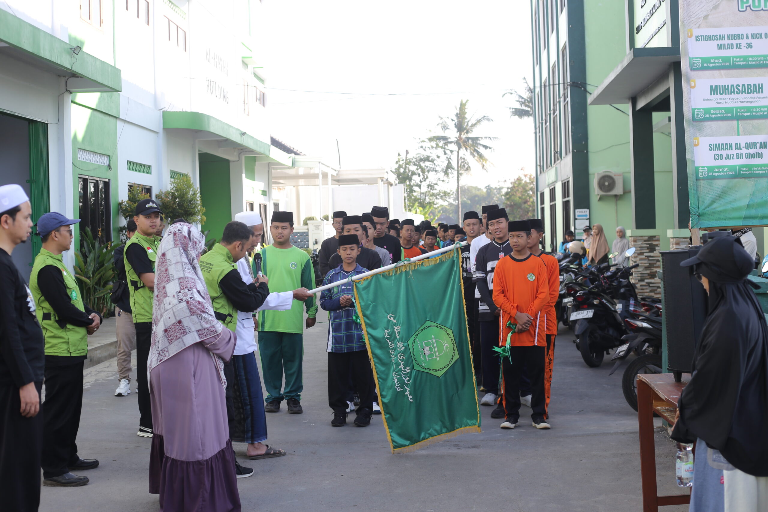 SEMARAK MILAD KE-36, JALAN SANTAI KELUARGA BESAR YAYASAN NURUL HUDA KERTAWANGUNAN BERLANGSUNG MERIAH